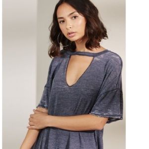 Free People Choker Neck Plunge
